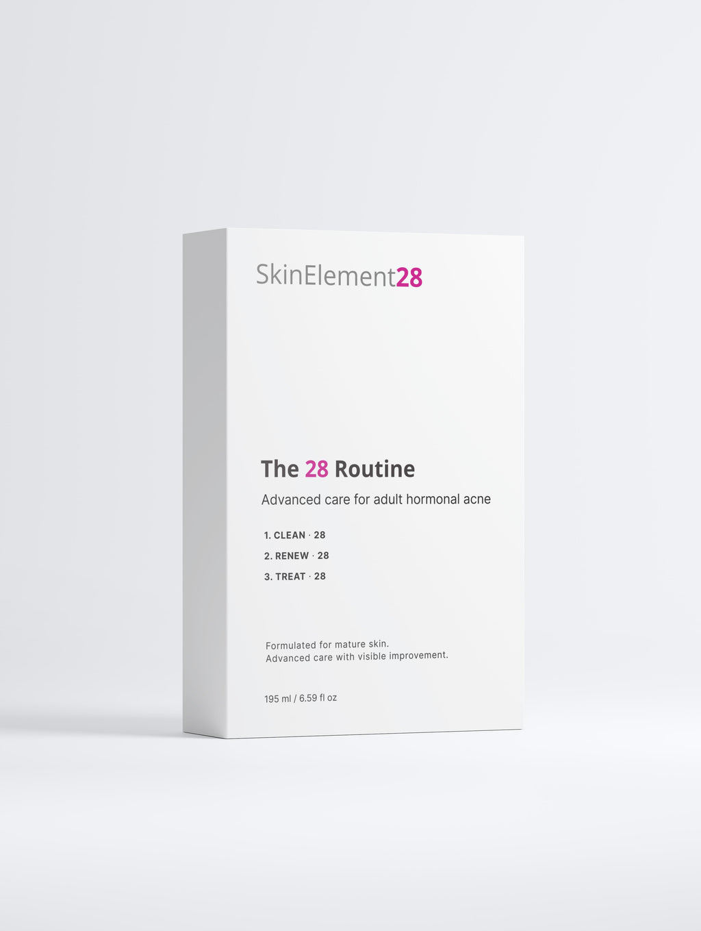 The 28 Routine™ - Routine visage pour l’acné hormonale de la peau adulte