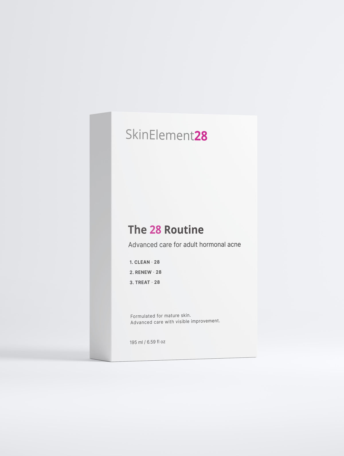 The 28 Routine™ - Routine visage pour l’acné hormonale de la peau adulte